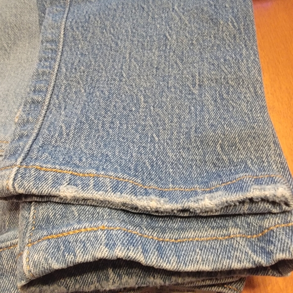 Levi's 501 Skinny Premium Patchwork Jeans Size W27 L26 - Picture 9 of 11